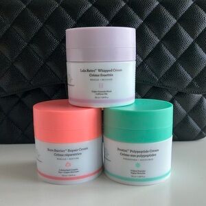 TAKING OFFERS Drunk Elephant Purple and Pink Moisturizer Set